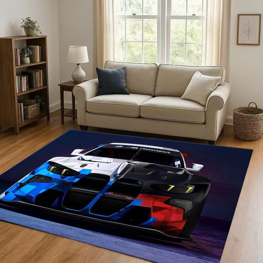 Lighting Mcqueen Bedroom Decor - Classic E36 Racing Car Cartoon Art