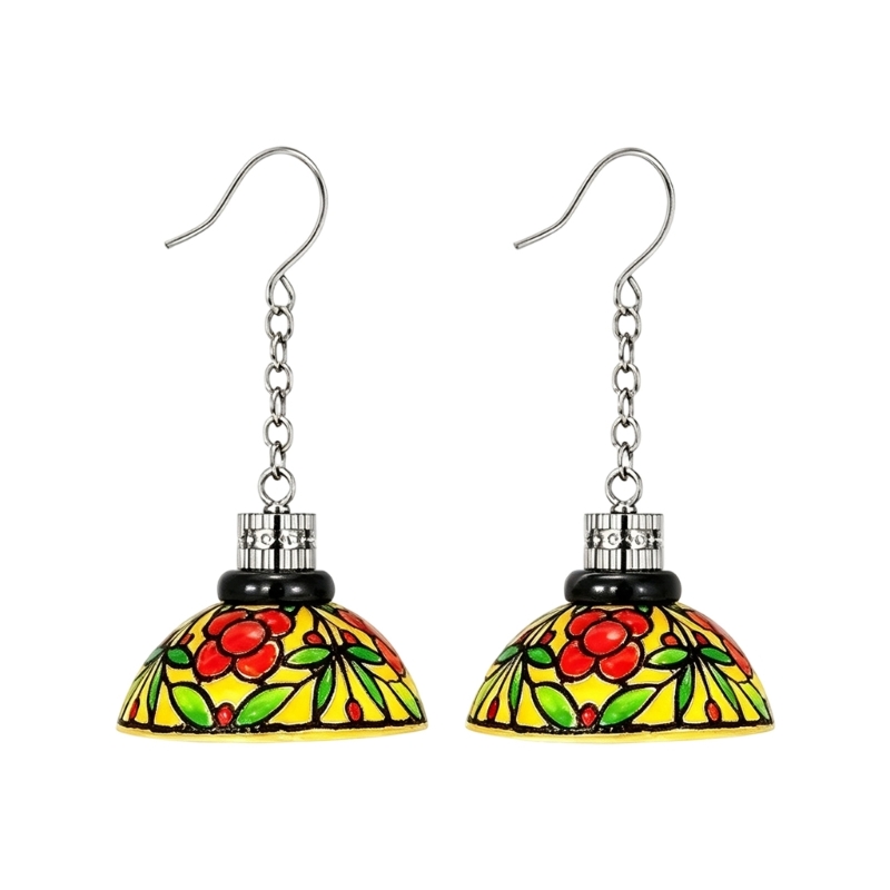 Geometric Lamp Shade - Cặp đôi bông thả hoa 195C