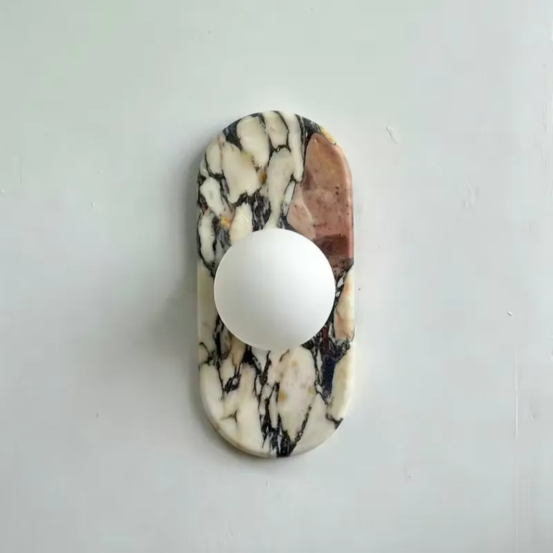Lighting Decor Home - SJX Minimalist Natural Calacatta Viola Marble