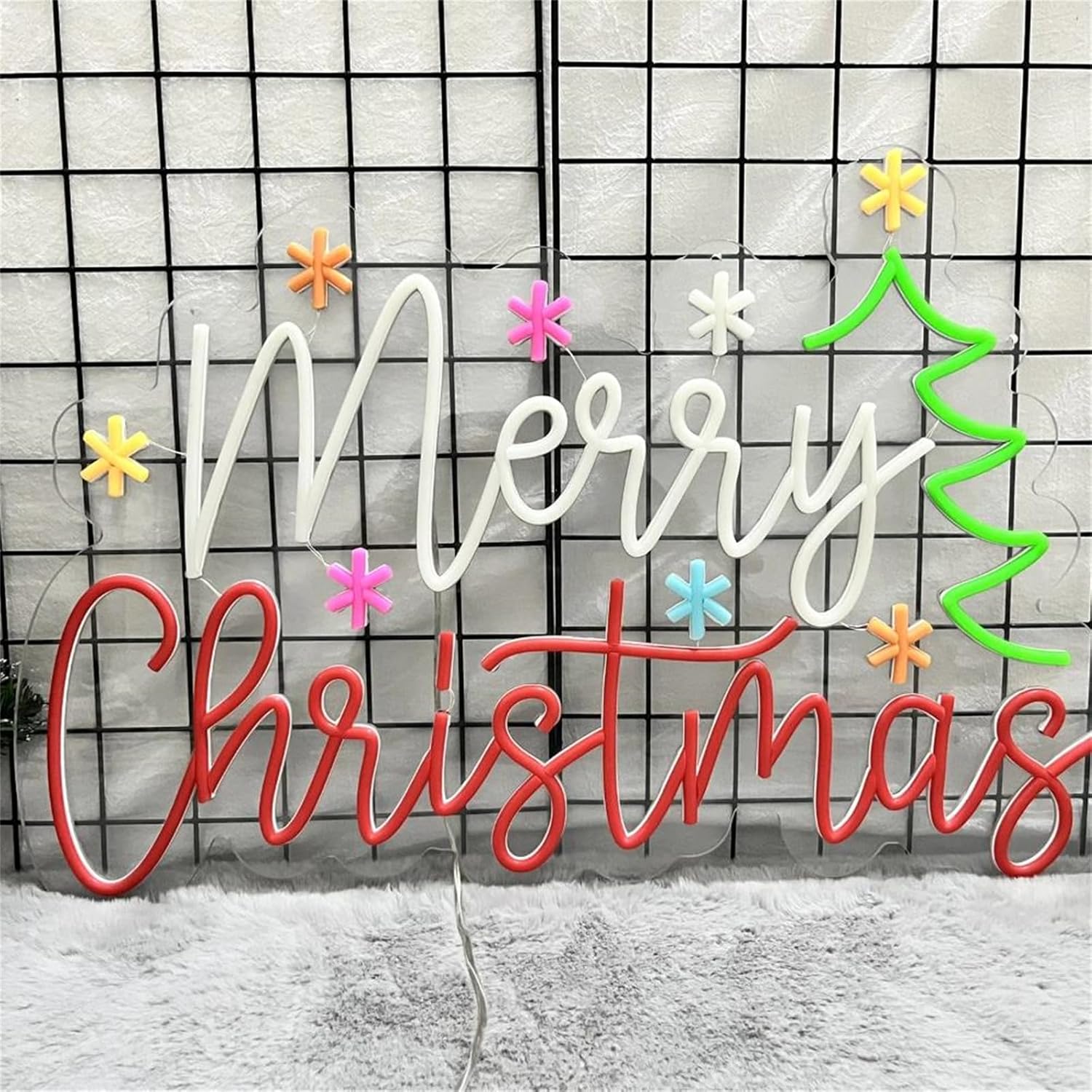Merry Christmas Neon Sign with - đánh giá và giá Lighting Decoration Ideas For Home