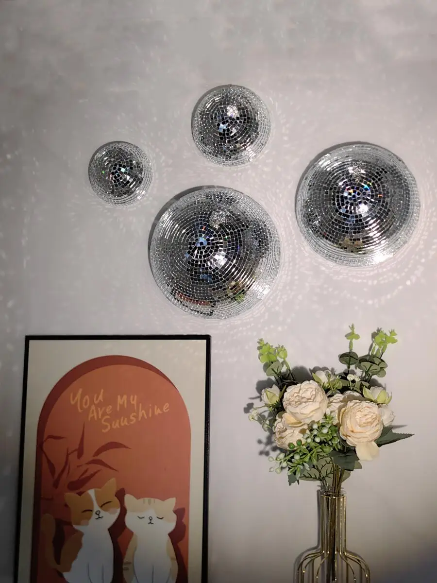 New Wall Disco Ball Mirrored D - đánh giá và giá Disco Ball Mirror