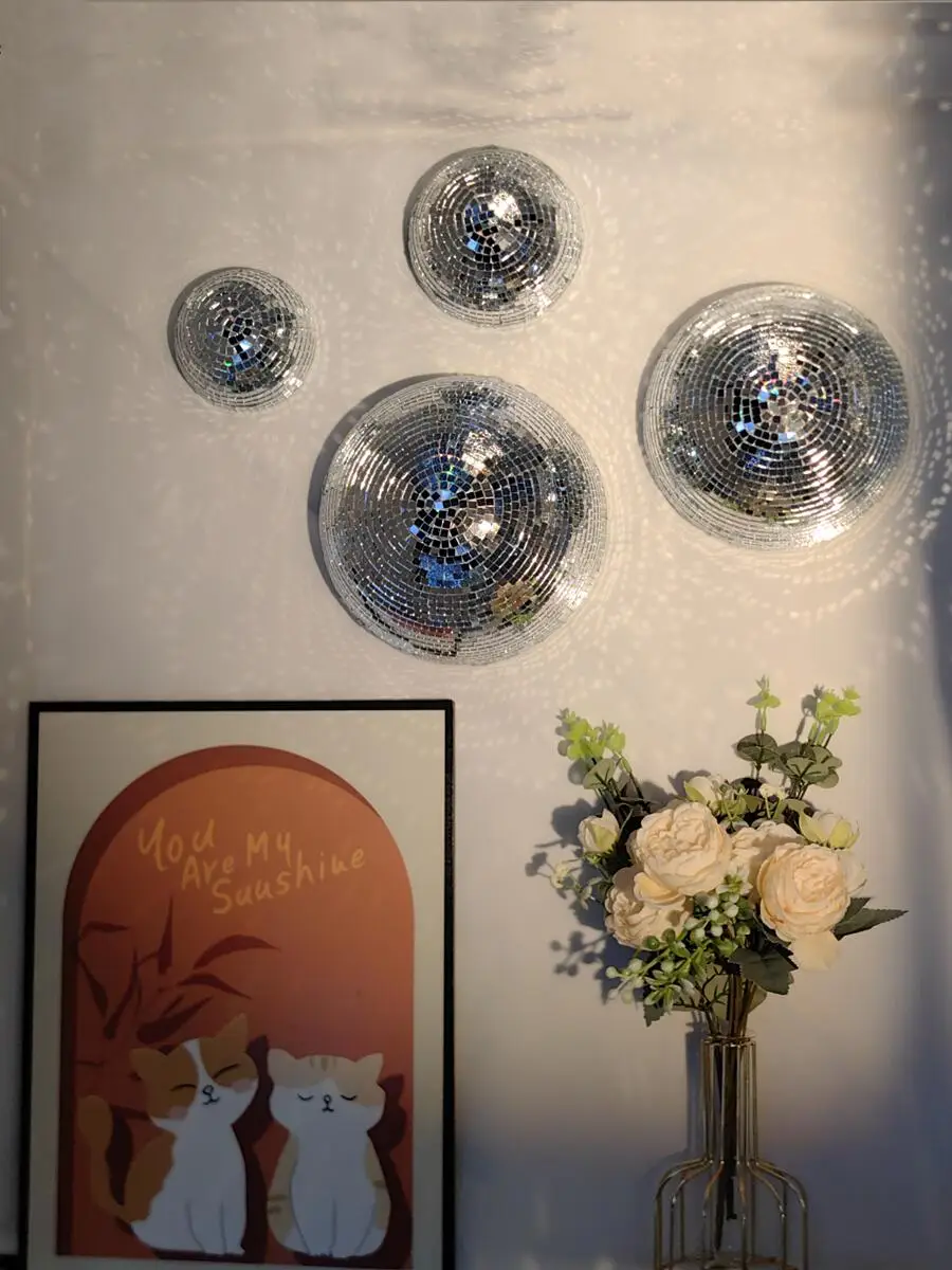 New Wall Disco Ball Mirrored D - đánh giá và giá Disco Ball Mirror