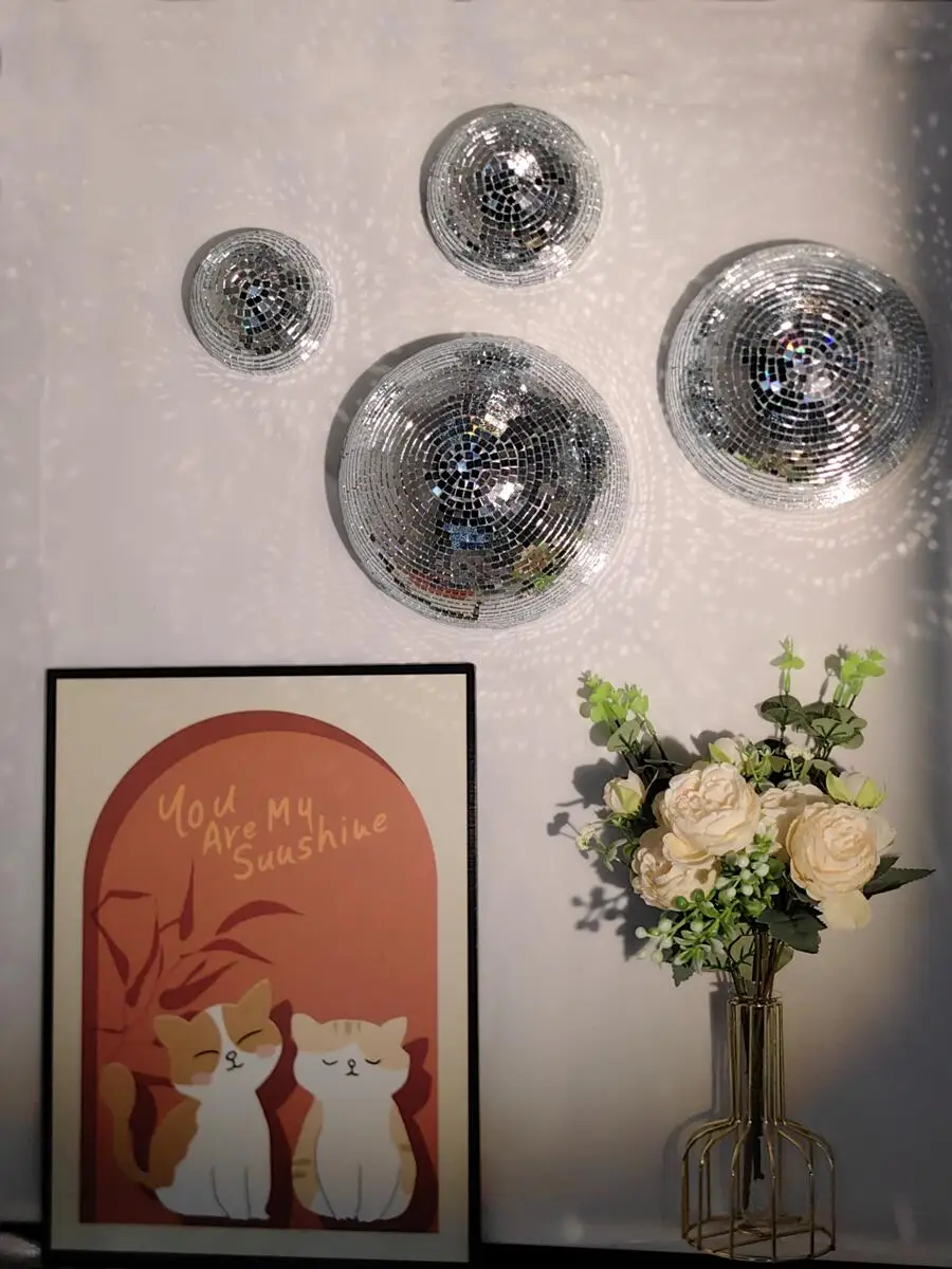 New Wall Disco Ball Mirrored D - đánh giá và giá Disco Ball Mirror