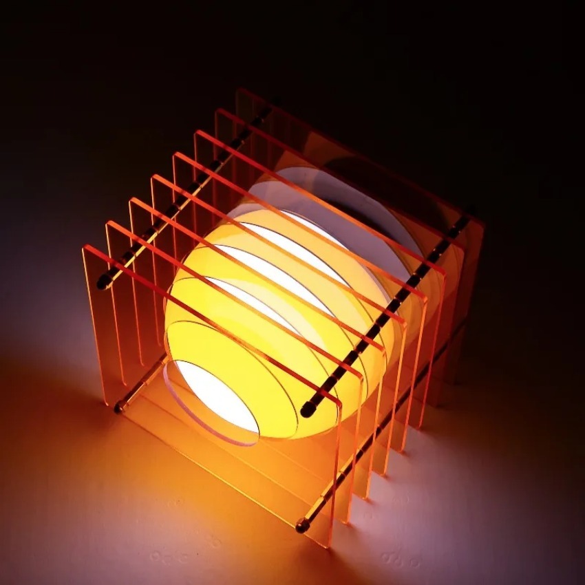 DIY Acrylic Thousand Layer Lam - đánh giá và giá Lighting Decor Home