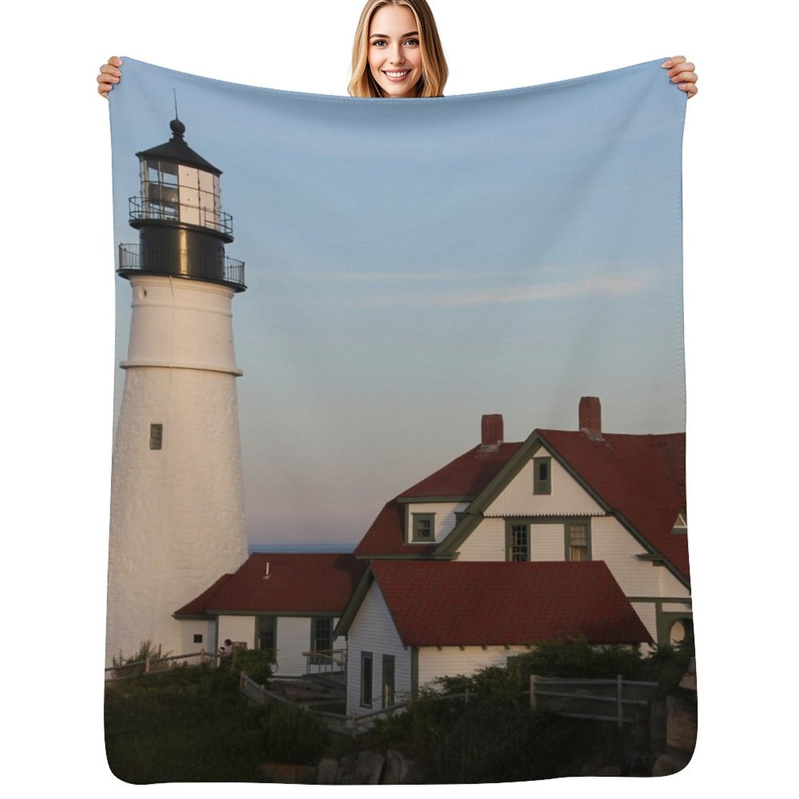 Portland Head Light Throw Blan - đánh giá và giá Lighting Decoration Ideas For Home