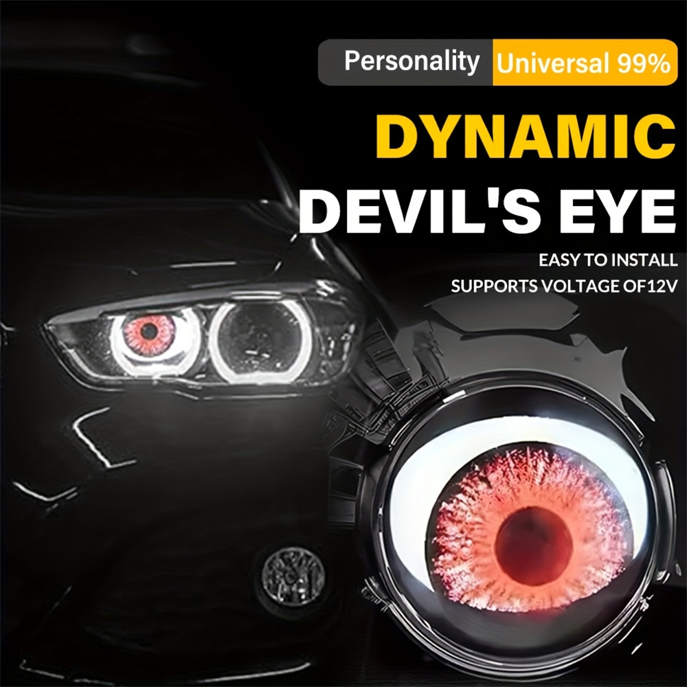 6-Mode Led Dynamic Devil Eye - đánh giá và giá Lighting Decor