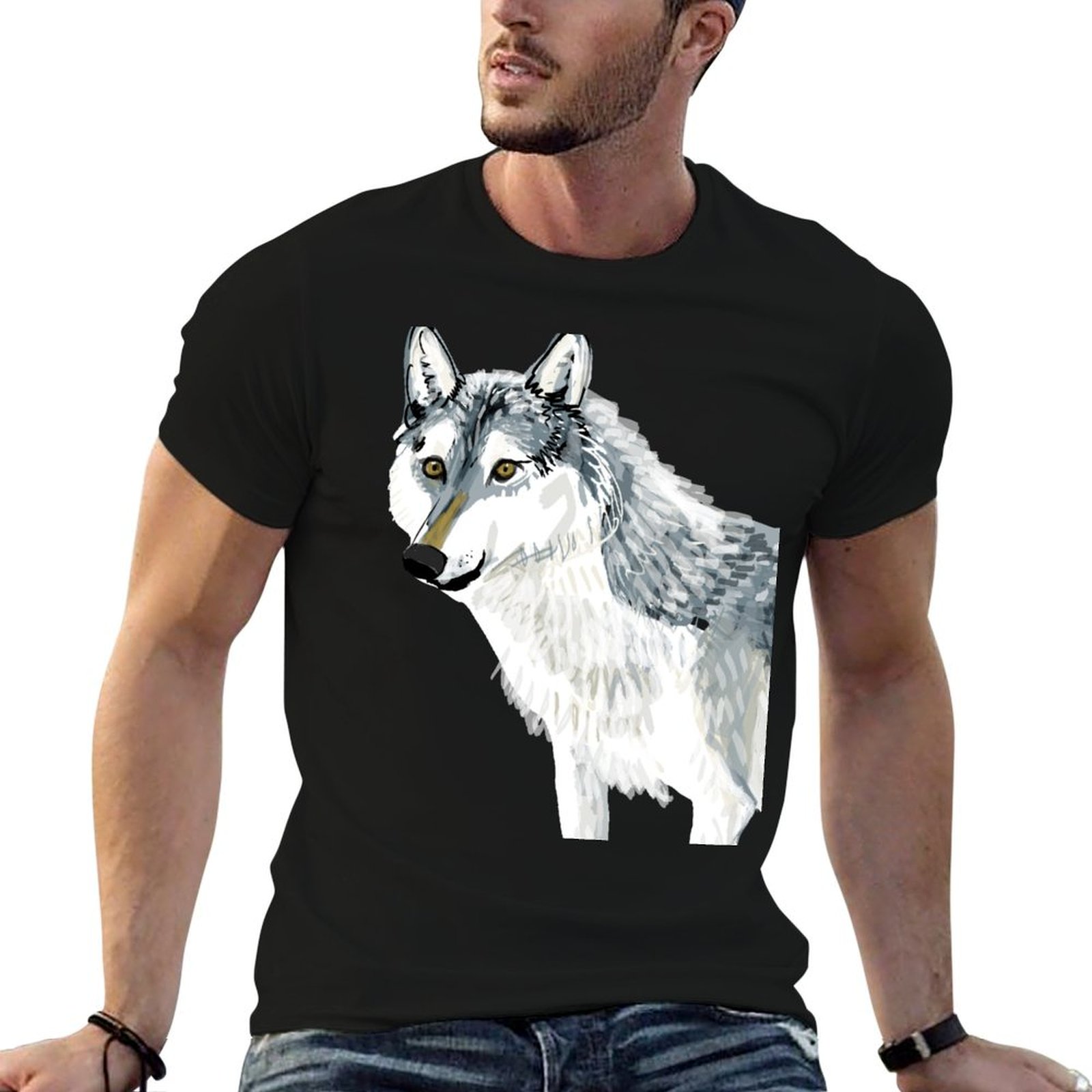 Totem Alberta Wolf T-Shirt Cas - đánh giá và giá Alberta Lighting & Decor Photos