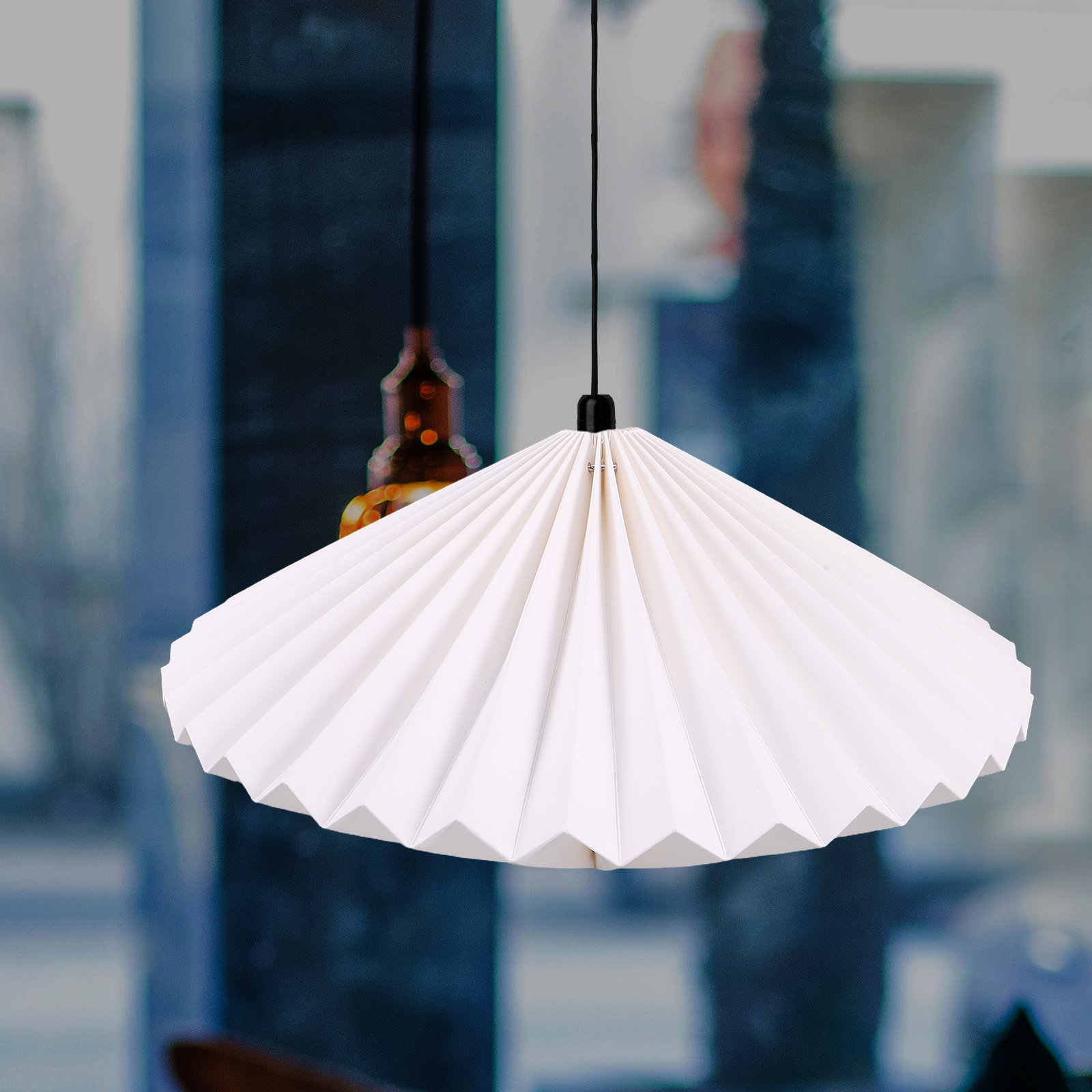Foldable Geometric Origami Lam - đánh giá và giá Geometric Lamp Shade