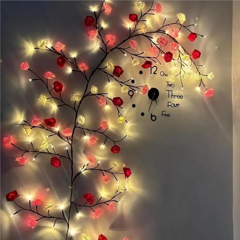 DIY Maple Leaf Rose Pendant US - đánh giá và giá Lighting Decor Home