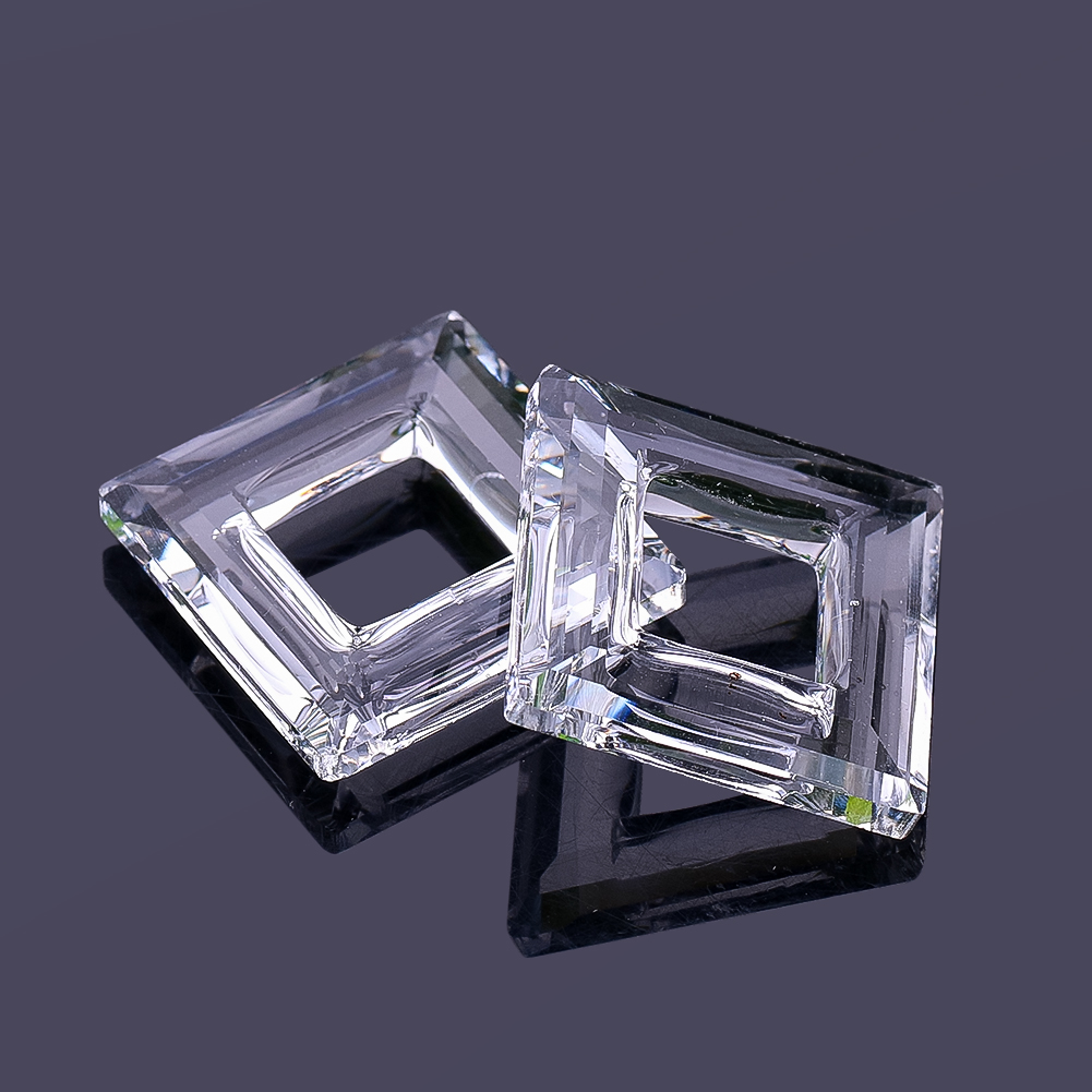 3cm Crystal Glass Square Facet - đánh giá và giá Decor Lighting Fixtures