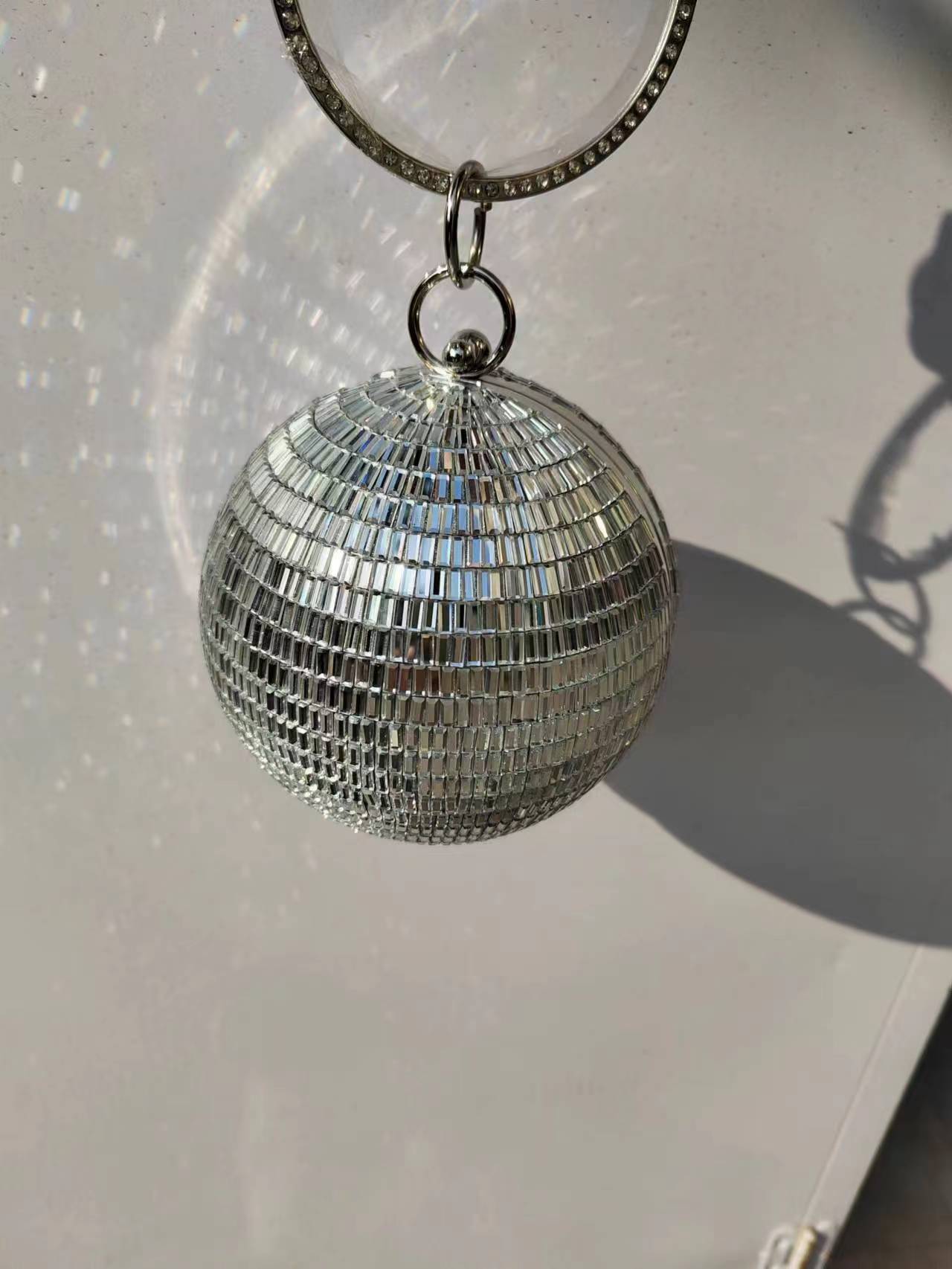 2025 High End Purse Silver Dis - đánh giá và giá Disco Ball Mirror
