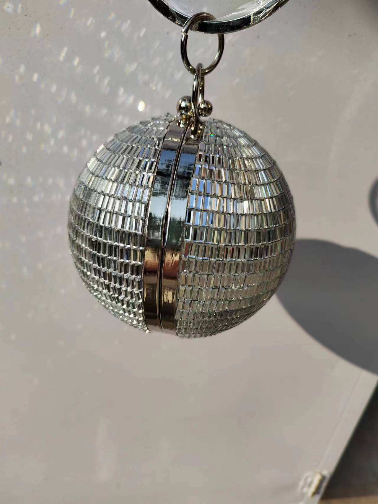 2025 High End Purse Silver Dis - đánh giá và giá Disco Ball Mirror