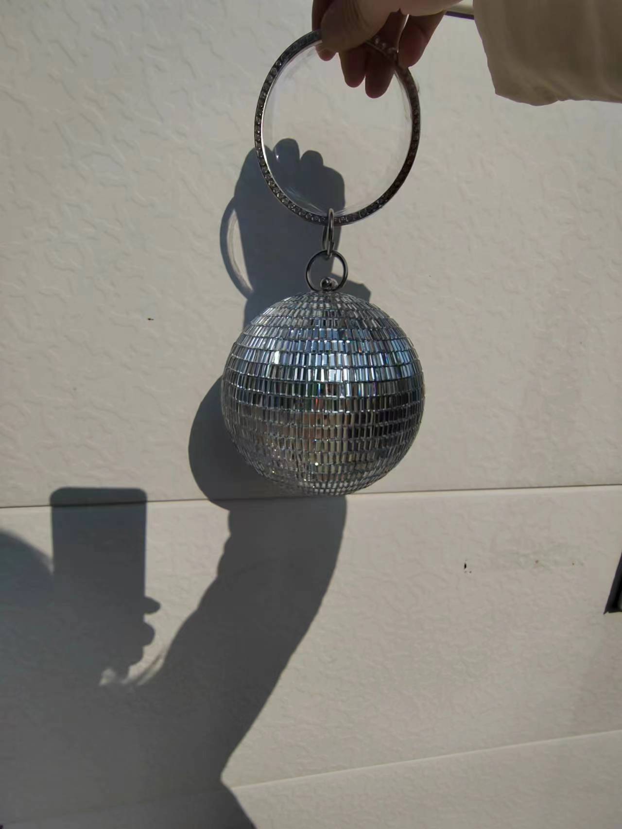 2025 High End Purse Silver Dis - đánh giá và giá Disco Ball Mirror