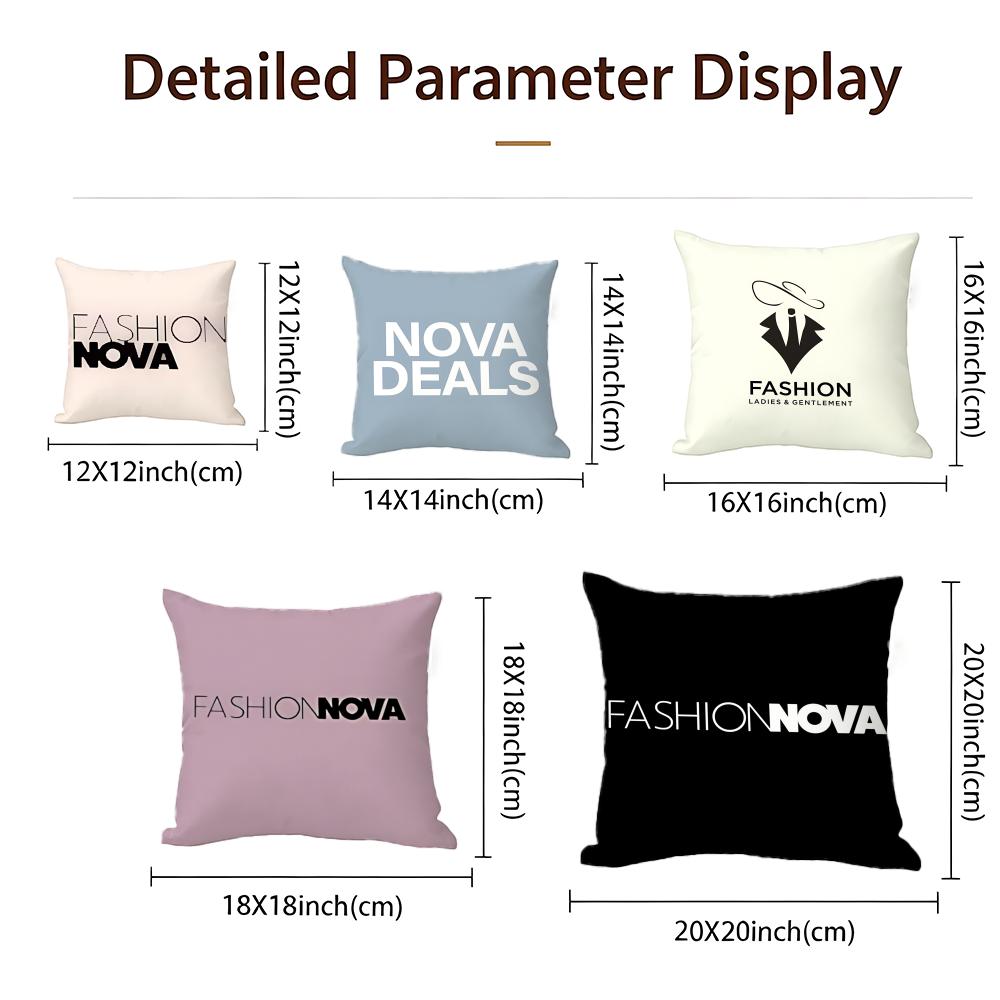 Brand FFashion Nova Cushion Co - đánh giá và giá Nova Decor & Lighting Vase Glass Brun 26Cm