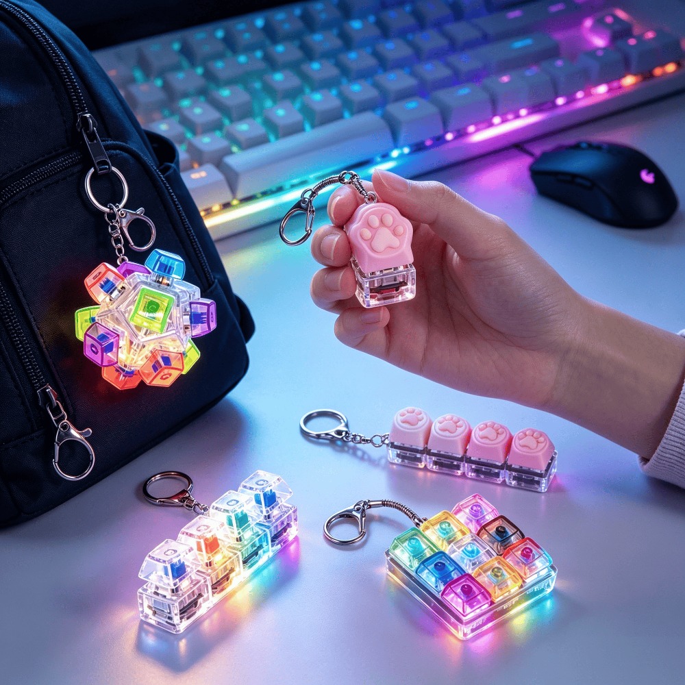 LED Light-Up Keychain Keyboard - đánh giá và giá Lighting Decoration Ideas For Home