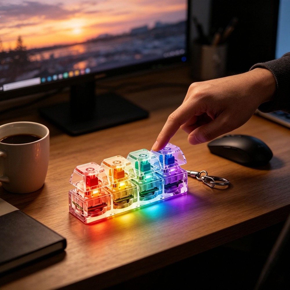 LED Light-Up Keychain Keyboard - đánh giá và giá Lighting Decoration Ideas For Home