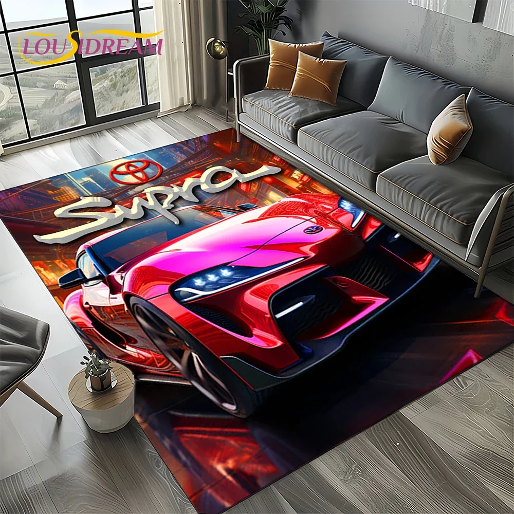 HD Racing Car T-TOYOTA  Supra  - đánh giá và giá Lighting Mcqueen Bedroom Decor