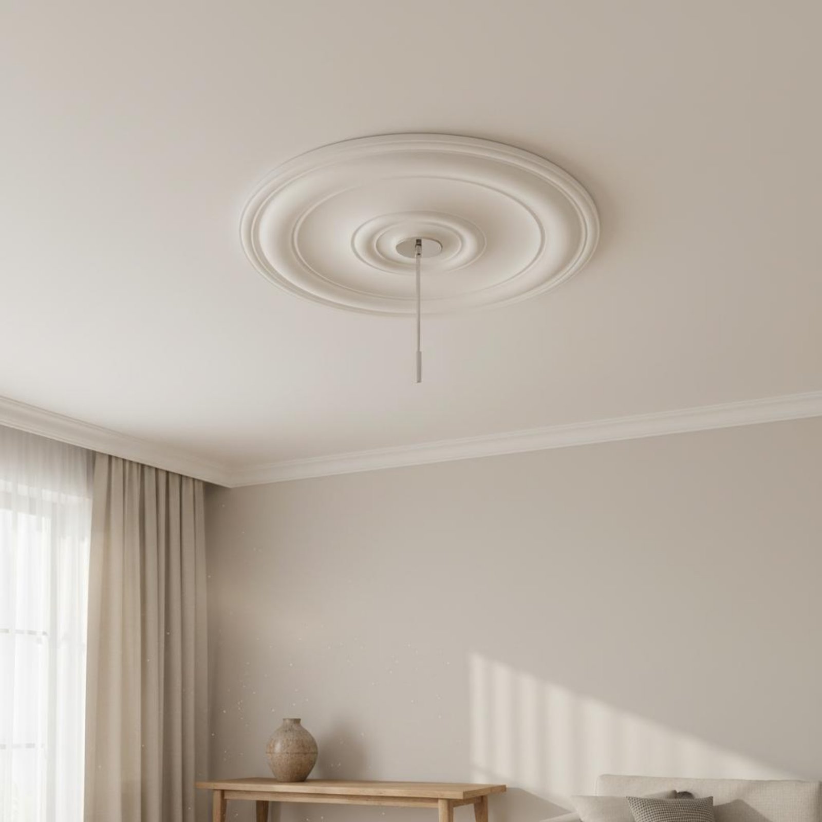 Round Ceiling Medallion Europe - đánh giá và giá Lighting Decor