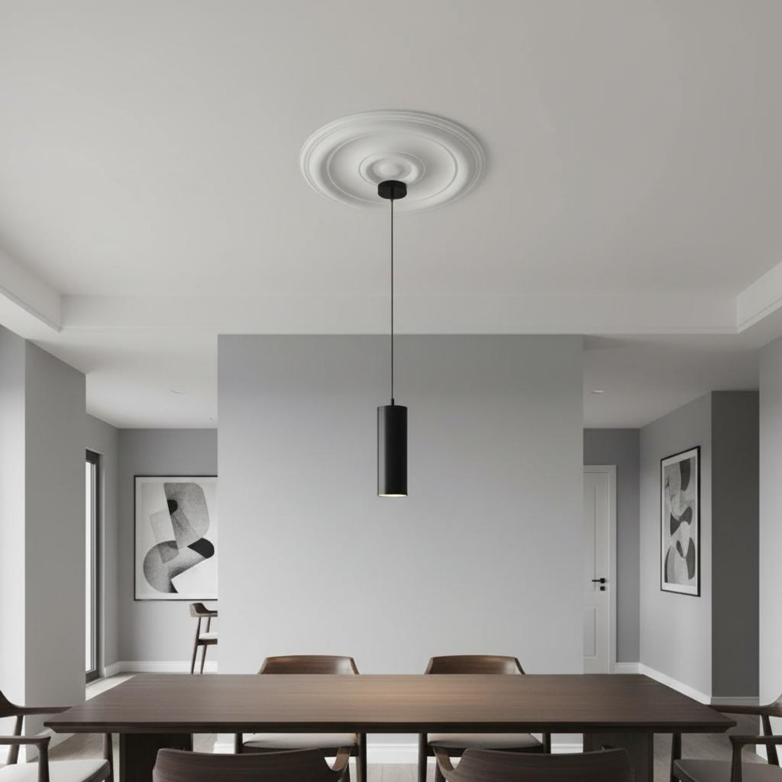 Round Ceiling Medallion Europe - đánh giá và giá Lighting Decor