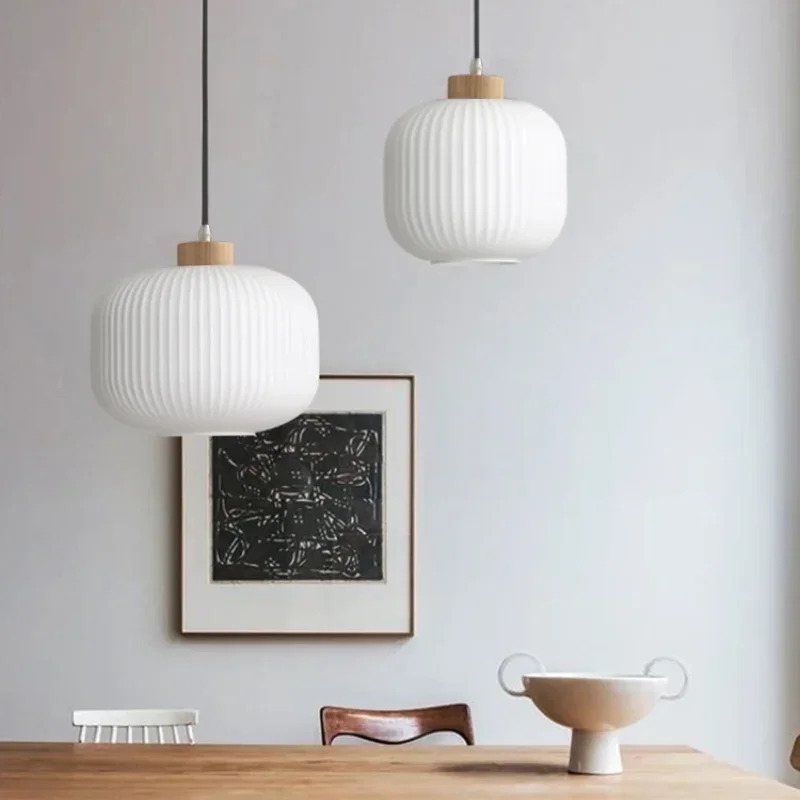 Modern White Glass Pendant Lig - đánh giá và giá Decor Lighting Fixtures