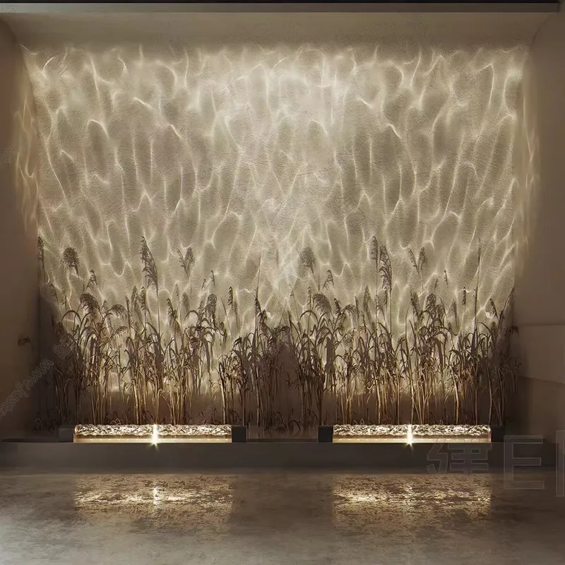 Smart 3D Wall Wash Flame Proje - đánh giá và giá Decor Lighting Lamps