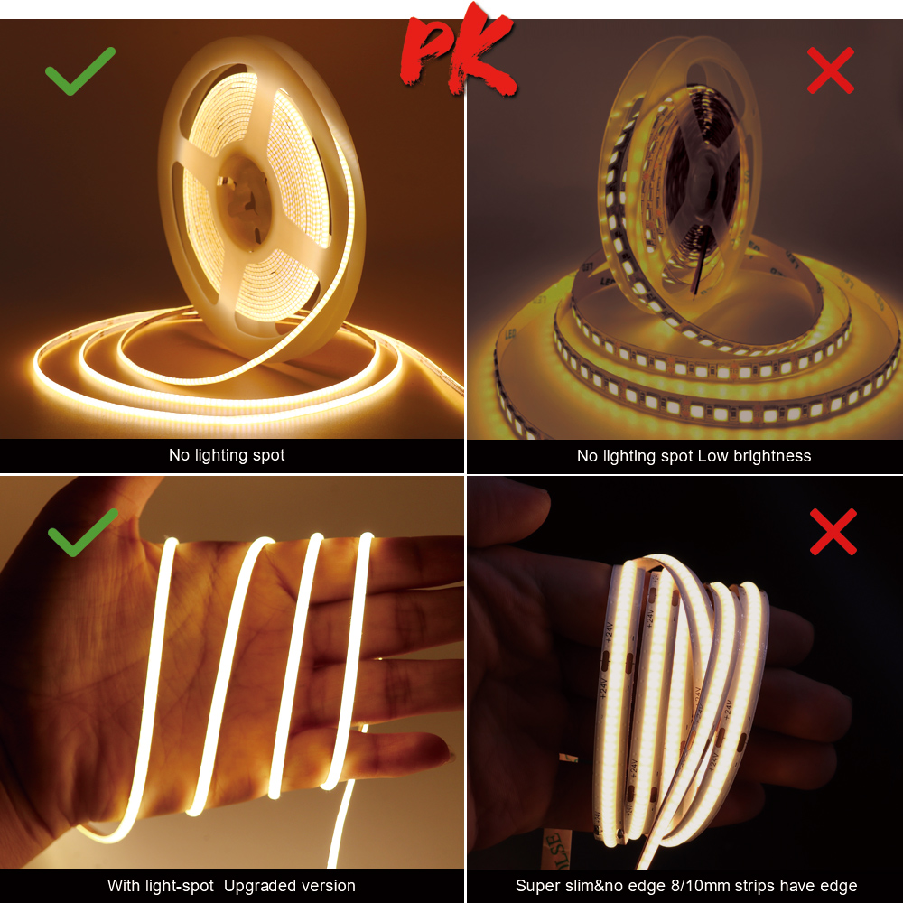 2mm 2.7mm Super Slim COB LED S - đánh giá và giá Lighting Mcqueen Bedroom Decor