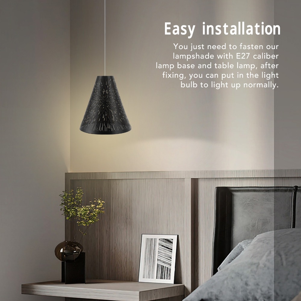 Modern Iron Lampshade Geometri - đánh giá và giá Geometric Lamp Shade