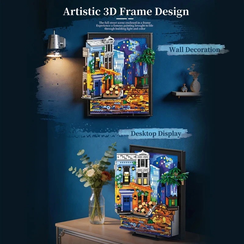 Night Sky Cafe Picture Frame 2 - đánh giá và giá Lighting Decoration Ideas For Home