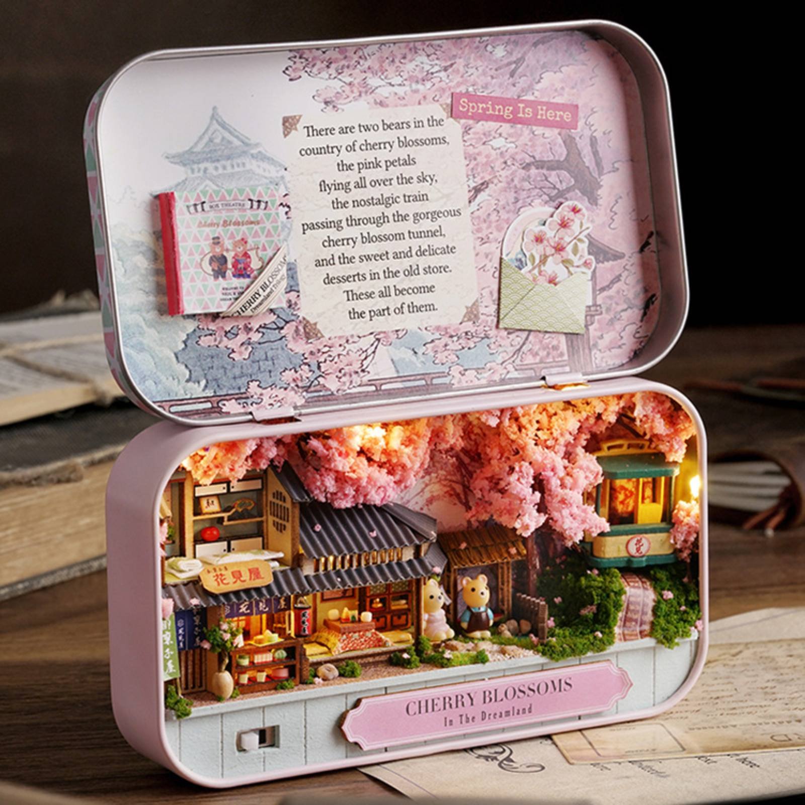 Box Theater Model Gift Idea DI - đánh giá và giá Lighting Decoration Ideas For Home