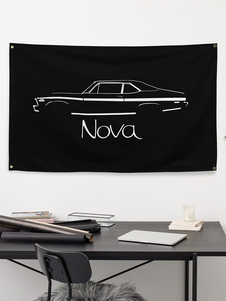 1972 Nova Black Silhouette Ame - đánh giá và giá Nova Decor & Lighting Vase Glass Brun 26Cm
