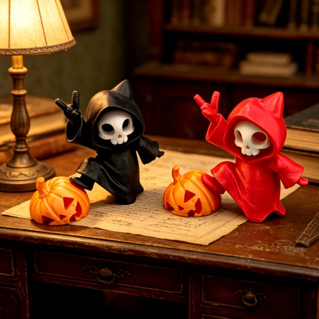 Cat Ear Grim Reaper Halloween  - đánh giá và giá Lighting Mcqueen Bedroom Decor