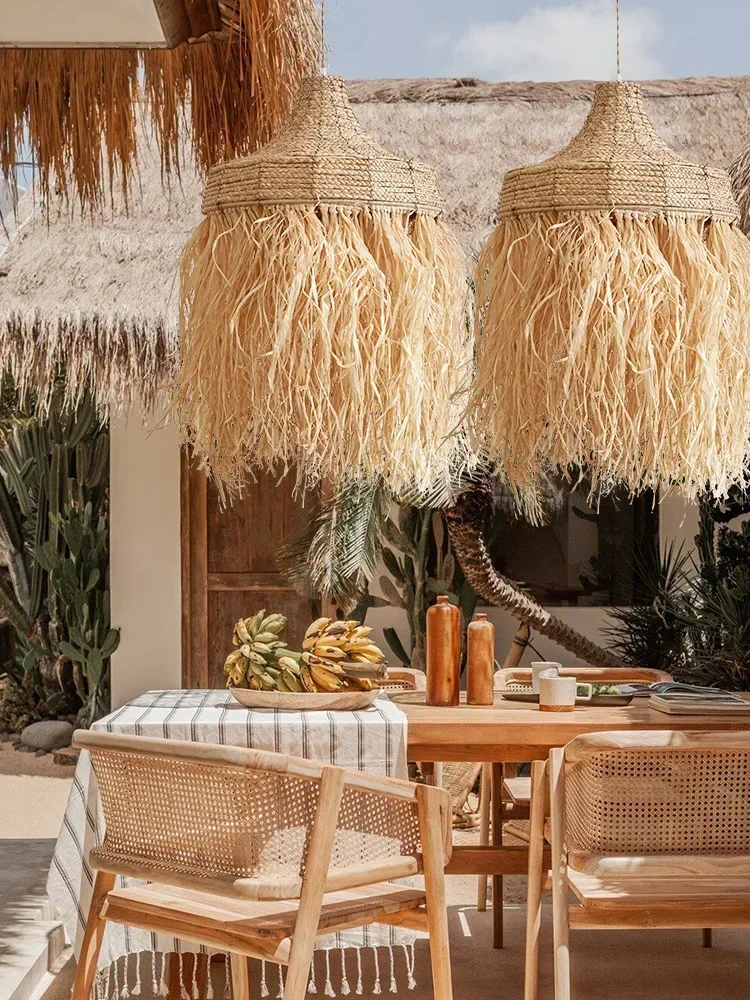 Handmade Woven Rattan Grass Pe - đánh giá và giá Decor Lighting Australia