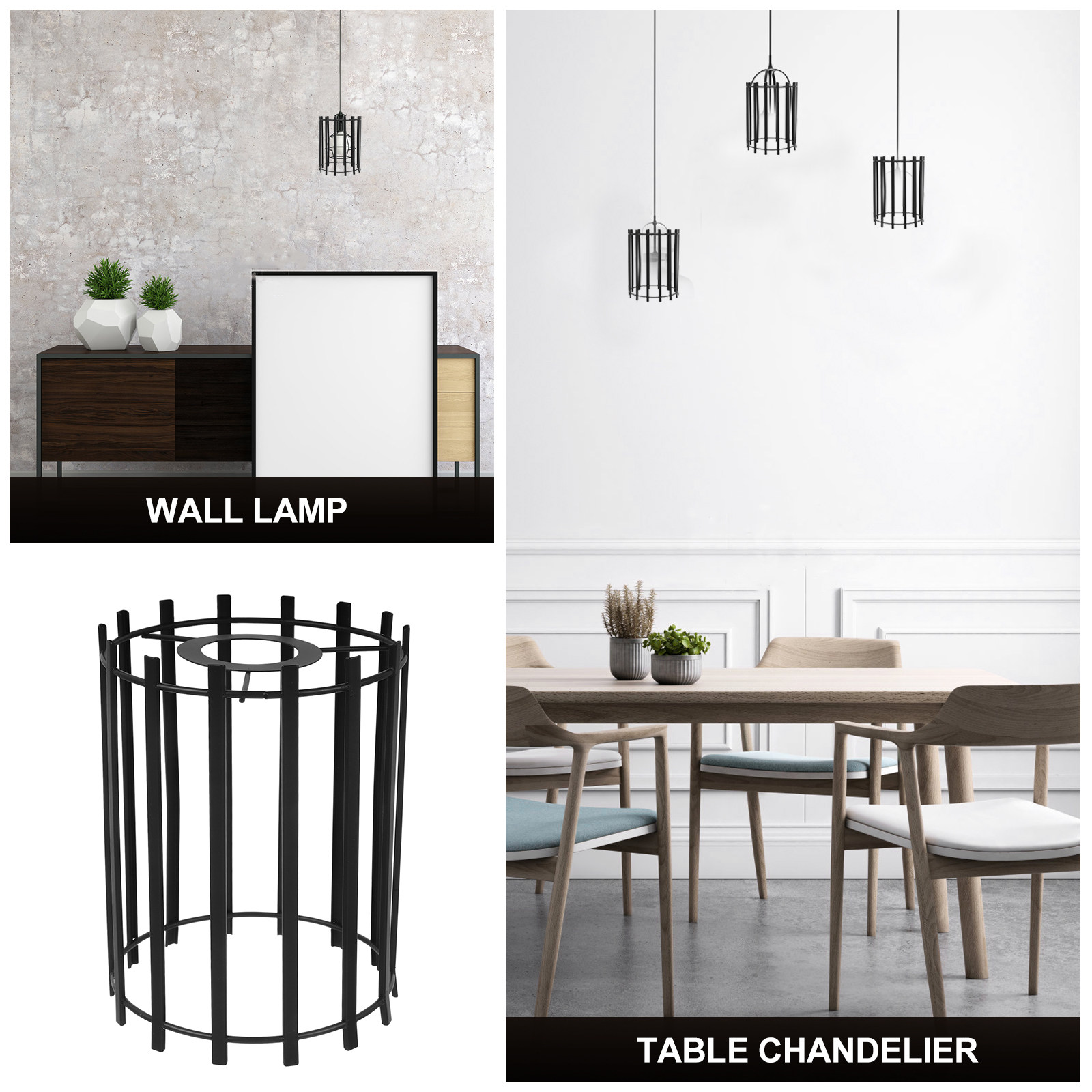 Iron Geometric Pendant Light S - đánh giá và giá Geometric Lamp Shade