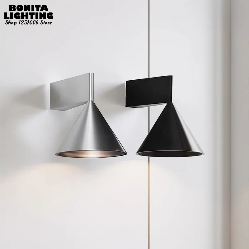 Nordic Geometric Cone Wall Lam - đánh giá và giá Geometric Lamp Shade