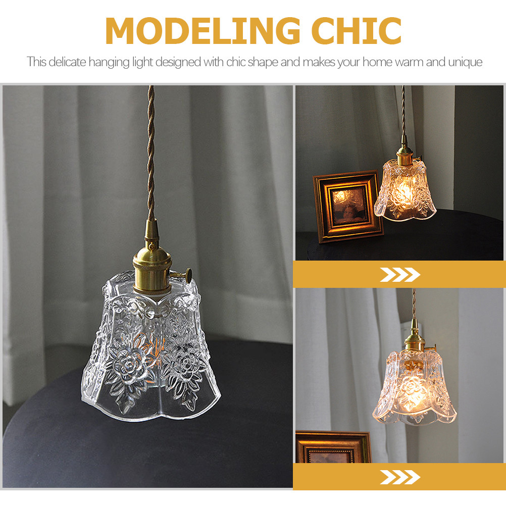Retro Glass Pendant Light Eleg - đánh giá và giá Lighting Decoration Ideas For Home