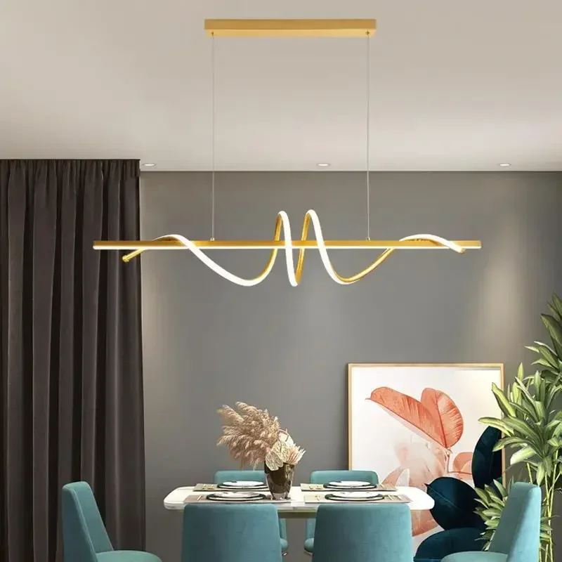 2023 New Curved Dining Desk Le - đánh giá và giá Decor Lighting Fixtures