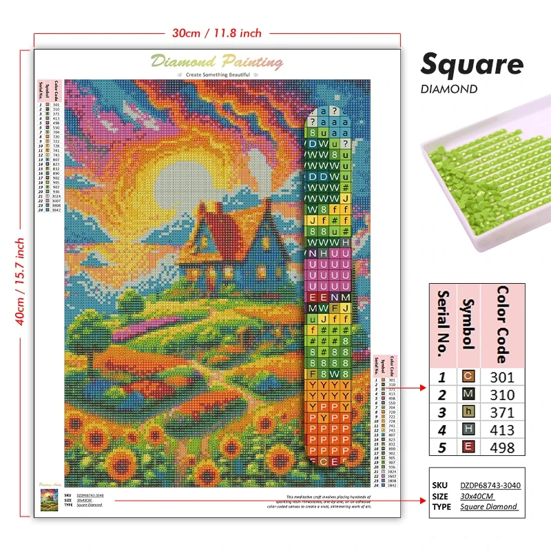 DIY Diamond Painting 2026 Nova - đánh giá và giá Nova Decor & Lighting Vase Glass Brun 26Cm