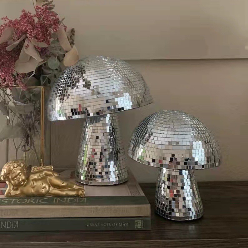 Mushroom Disco Ball Mirrored G - đánh giá và giá Disco Ball Mirror