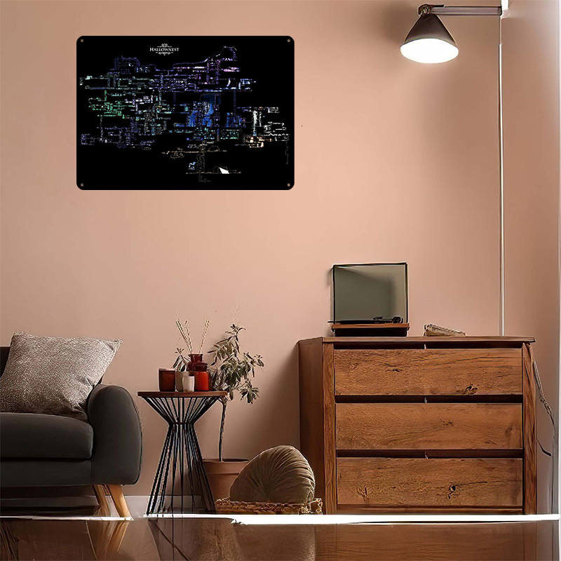Hollow Knight Hallownest Map L - đánh giá và giá Lighting Home Decor Items