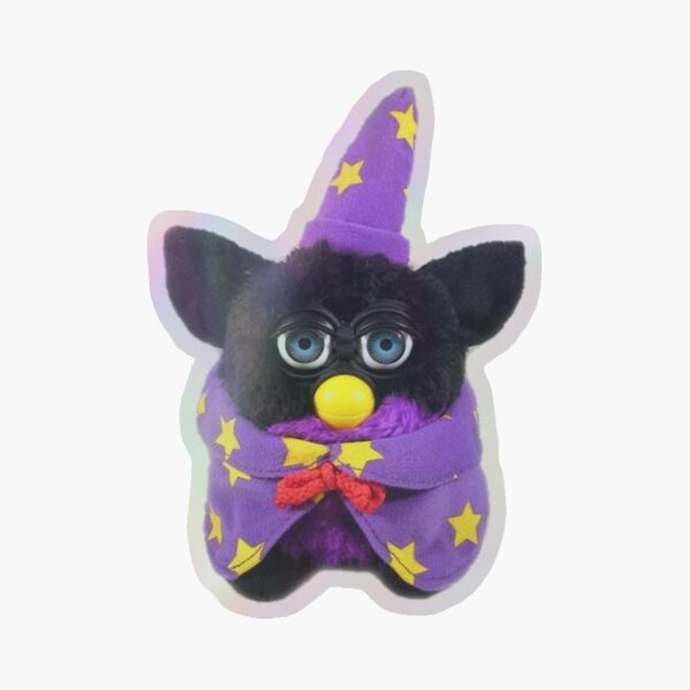 magic furby Holographic Sticke - đánh giá và giá Lighting Mcqueen Bedroom Decor