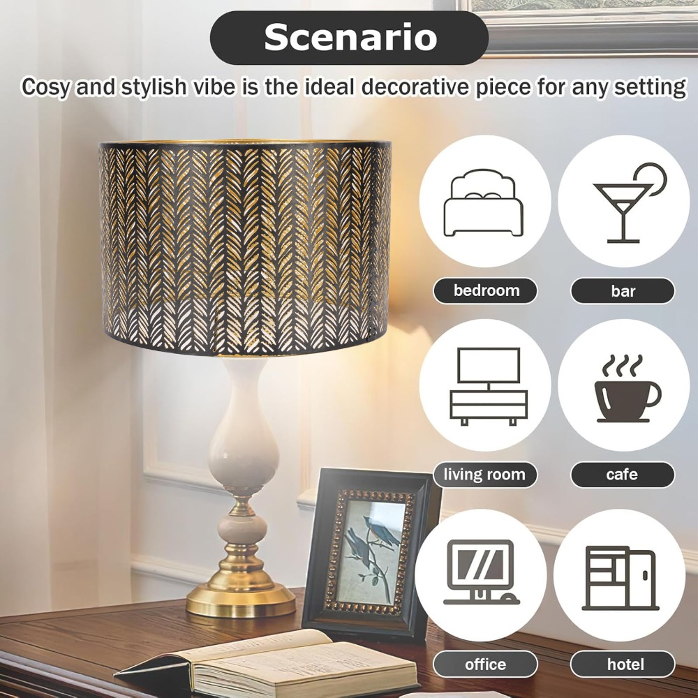 Modern Iron Lampshade Geometri - đánh giá và giá Geometric Lamp Shade