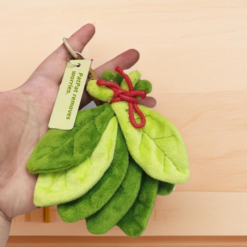 1Pcs Pomelo Leaf Plush Pendant - đánh giá và giá Lighting Mcqueen Bedroom Decor
