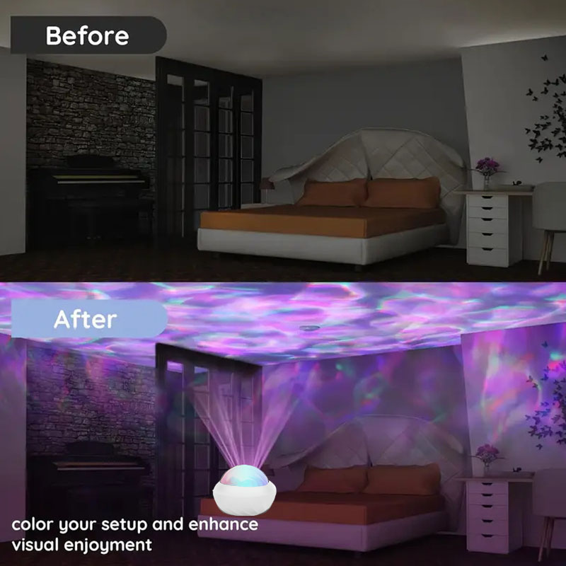 USB Aurora Projection Lamp Nor - đánh giá và giá Lighting Decor Home