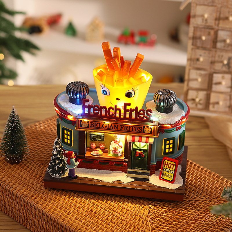 Christmas Light Up Music Box D - đánh giá và giá Lighting Decoration Ideas For Home