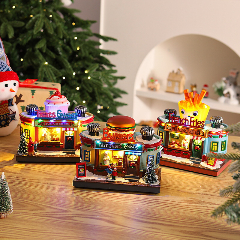 Christmas Light Up Music Box D - đánh giá và giá Lighting Decoration Ideas For Home
