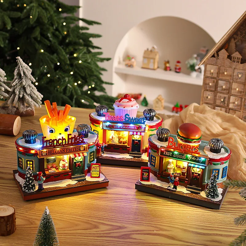 Christmas Light Up Music Box D - đánh giá và giá Lighting Decoration Ideas For Home