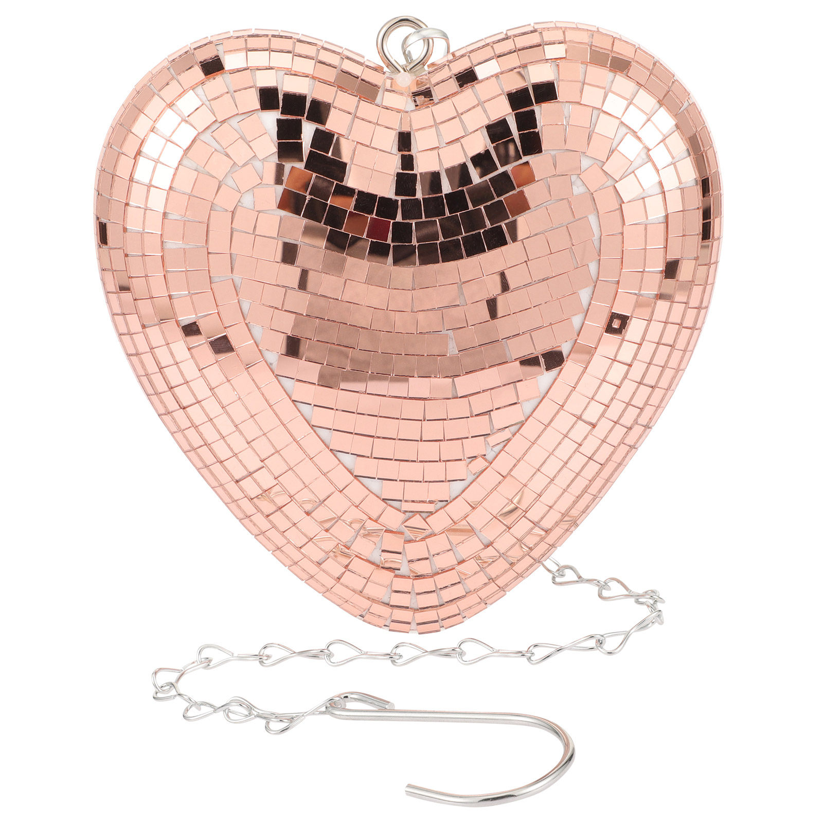 Hanging Heart Disco Ball Decor - đánh giá và giá Disco Ball Mirror