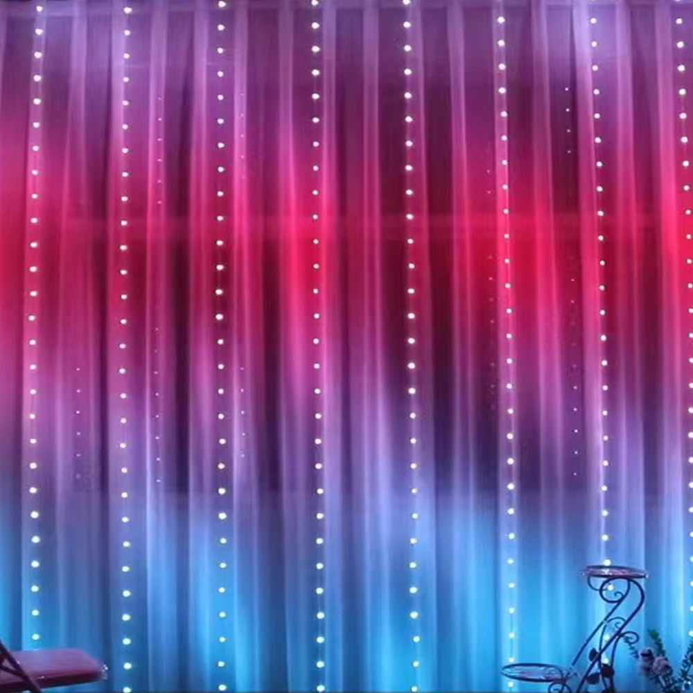 3M RGB Smart LED Curtain Light - đánh giá và giá Lighting Decor For Wedding